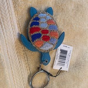Vera Bradley Turtle Mirror Bag Charm